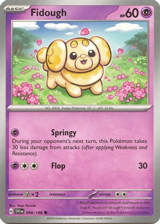 Fidough - 098/198 98 - SV01 Scarlet & Violet Base Set