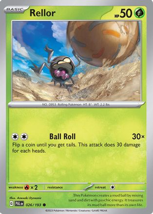 Rellor - 026/193 26 - SV02 Paldea Evolved