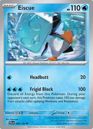 Eiscue - 048/193 48 - SV02 Paldea Evolved
