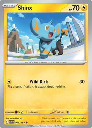 Shinx - 069/193 69 - SV02 Paldea Evolved Reverse Holofoil