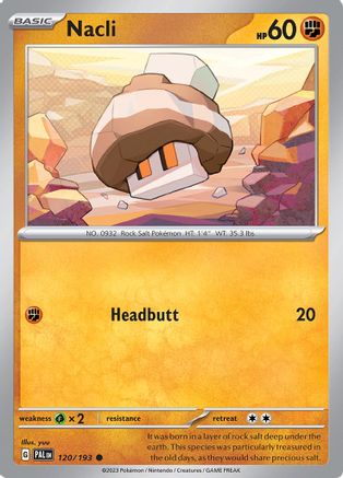 Nacli - 120/193 120 - SV02 Paldea Evolved Reverse Holofoil