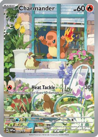 Charmander - 044 44 - SV Scarlet & Violet Promo Cards Holofoil
