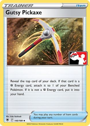 Gutsy Pickaxe 145 - Prize Pack Series Cards Holofoil