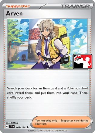 Arven 166 - Prize Pack Series Cards Holofoil
