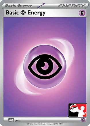 Basic Psychic Energy 5 - Prize Pack Series Cards