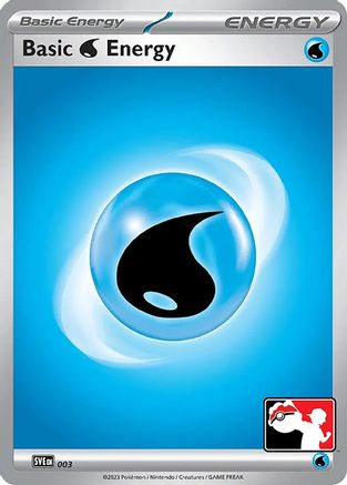 Basic Water Energy 3 - Prize Pack Series Cards