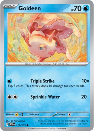 Goldeen 118 - SV Scarlet & Violet 151