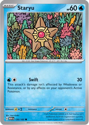 Staryu 120 - SV Scarlet & Violet 151