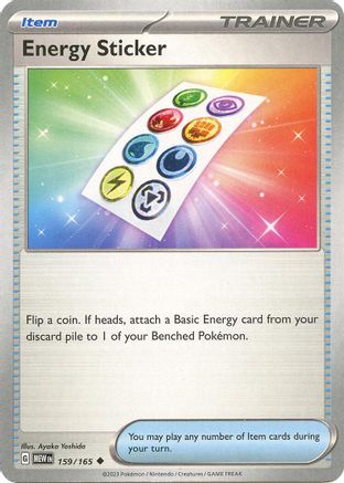 Energy Sticker 159 - SV Scarlet & Violet 151