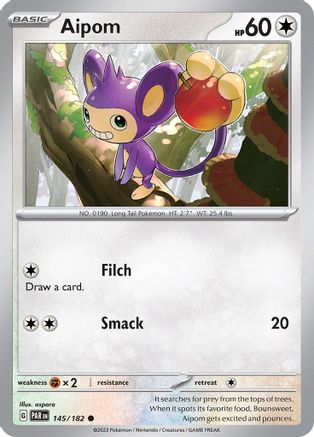 Aipom - 145/182 145 - SV04 Paradox Rift