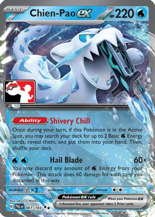 Chien-Pao ex 61 - Prize Pack Series Cards Holofoil