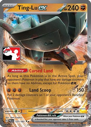 Ting-Lu ex 127 - Prize Pack Series Cards Holofoil