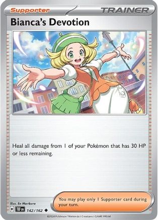 Bianca's Devotion - 142/162 142 - SV05 Temporal Forces Reverse Holofoil