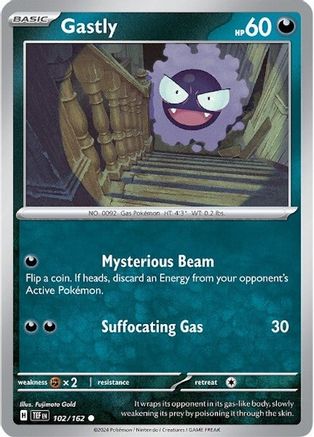 Gastly - 102/162 102 - SV05 Temporal Forces