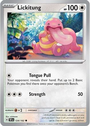 Lickitung - 124/162 124 - SV05 Temporal Forces