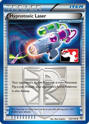 Hypnotoxic Laser (Team Plasma) 123 - League & Championship Cards Holofoil