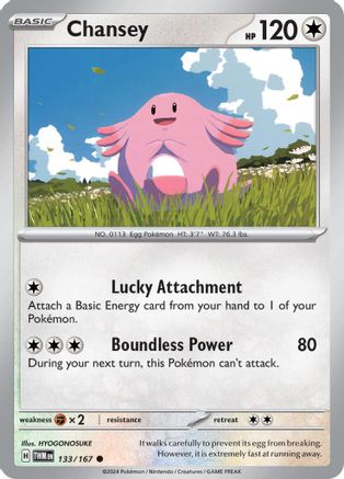 Chansey - 133/167 133 - SV06 Twilight Masquerade