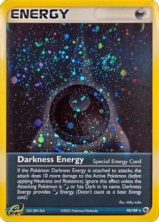 Darkness Energy (Special) - 93/109 (Cosmos Holo) 93 - League & Championship Cards Holofoil