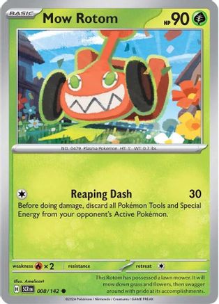 Mow Rotom 8 - SV07 Stellar Crown