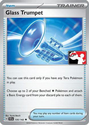 Glass Trumpet 135 - Prize Pack Series Cards Holofoil