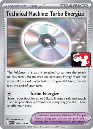 Technical Machine: Turbo Energize 179 - Prize Pack Series Cards Holofoil