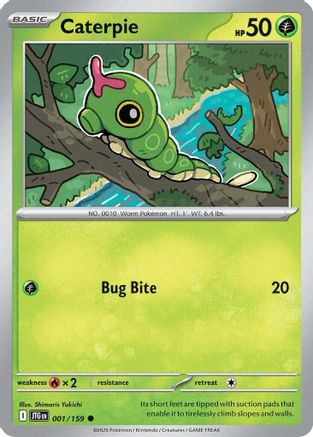 Caterpie 1 - SV09 Journey Together