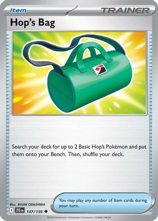 Hop's Bag 147 - SV09 Journey Together Reverse Holofoil