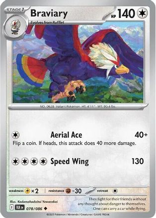 Braviary - 077/086 77 - SV White Flare