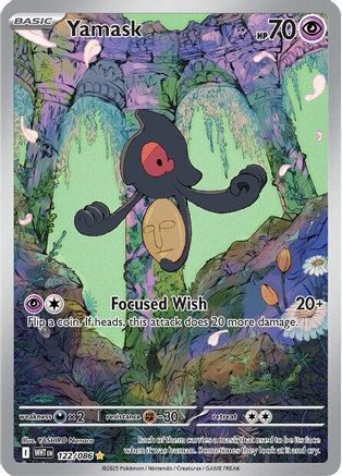 Yamask - 119/086 119 - SV White Flare Holofoil