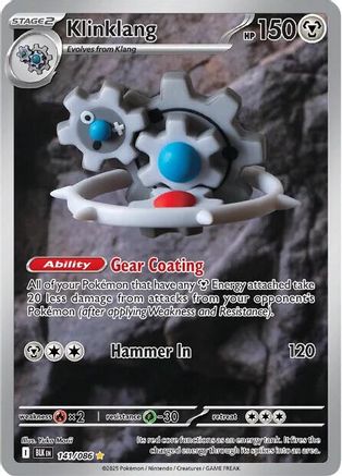 Klinklang - 148/086 148 - SV White Flare Holofoil