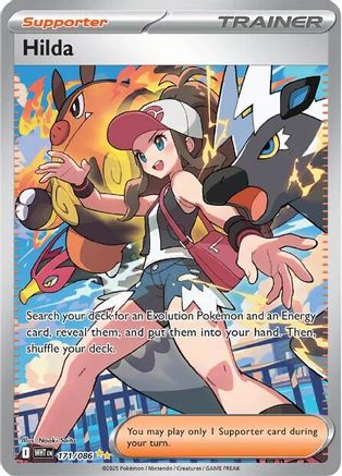 Hilda - 171/086 171 - SV White Flare Holofoil