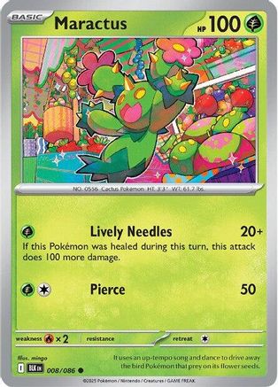 Maractus - 008/086 8 - SV Black Bolt
