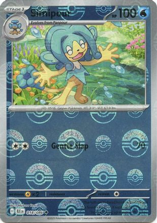 Simipour - 021/086 (Poke Ball Pattern) 21 - SV Black Bolt Holofoil