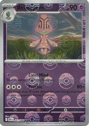 Beheeyem - 044/086 (Poke Ball Pattern) 44 - SV Black Bolt Holofoil