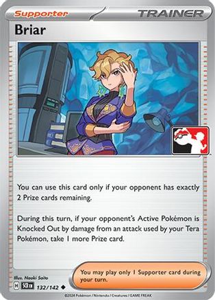 Briar - 132/142 132 - Prize Pack Series Cards Holofoil
