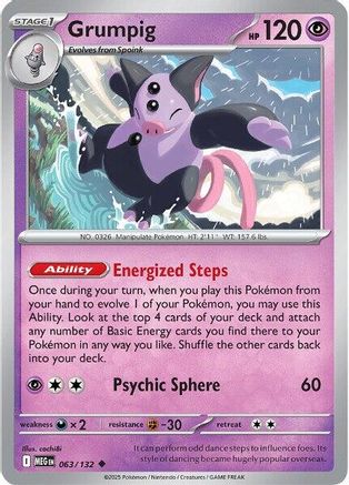 Grumpig 63 - ME01 Mega Evolution