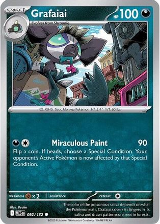 Grafaiai 92 - ME01 Mega Evolution