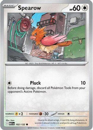 Spearow - 102/132 102 - ME01 Mega Evolution