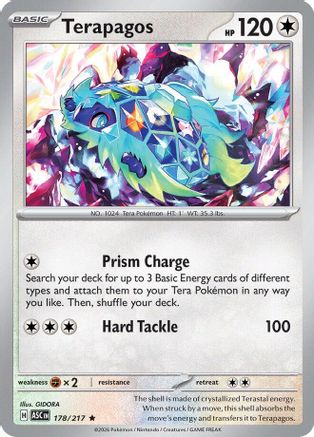 Terapagos 178 - ME Ascended Heroes Holofoil