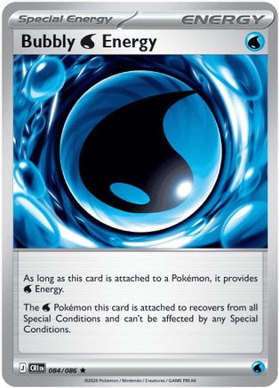 Bubbly Water Energy 84 - ME04 Chaos Rising Holofoil
