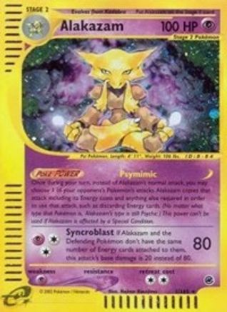 Alakazam (1) 1/165 - Expedition Reverse Holofoil