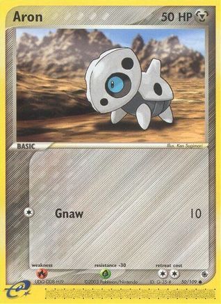 Aron - 50/109 50/109 - Ruby and Sapphire