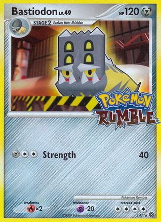 Bastiodon 14/16 - Rumble