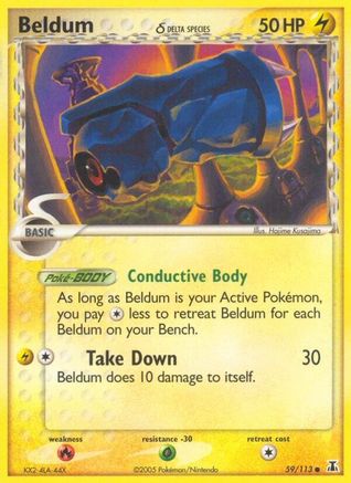 Beldum (Delta Species) 59/113 - Delta Species Reverse Holofoil