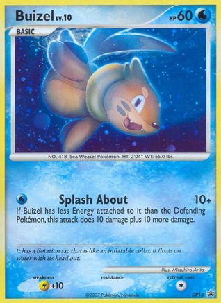 Buizel - DP13 DP13/56 - Diamond and Pearl Promos Holofoil