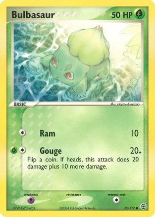 Bulbasaur - 055/112 55/112 - FireRed & LeafGreen