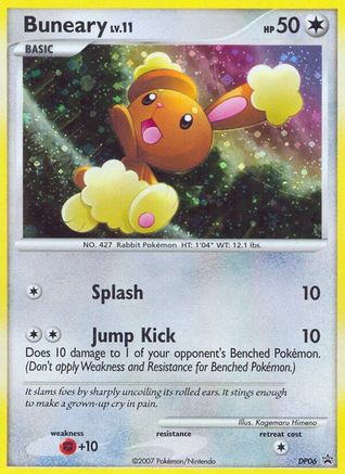 Buneary - DP06 DP06/56 - Diamond and Pearl Promos Holofoil