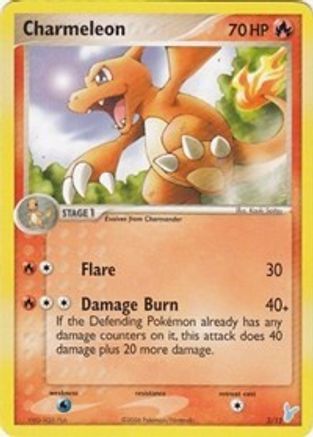 Charmeleon 3/12 - EX Trainer Kit 2 Plusle & Minun