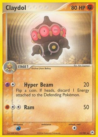 Claydol - 31/101 31/101 - Hidden Legends