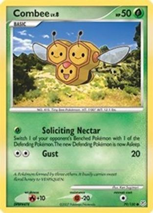 Combee 79/130 - Diamond and Pearl Reverse Holofoil